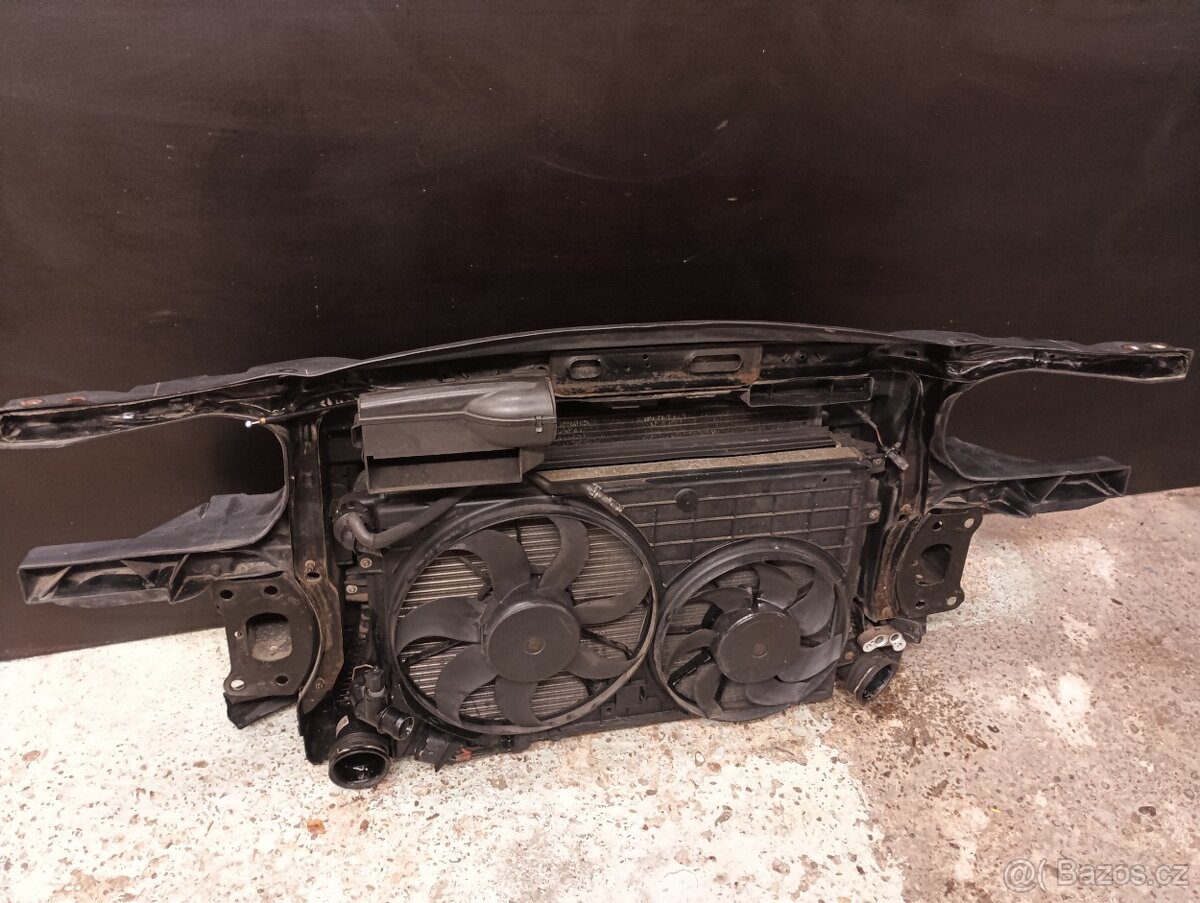 chladičova stěna kompletní vw touran caddy - 3