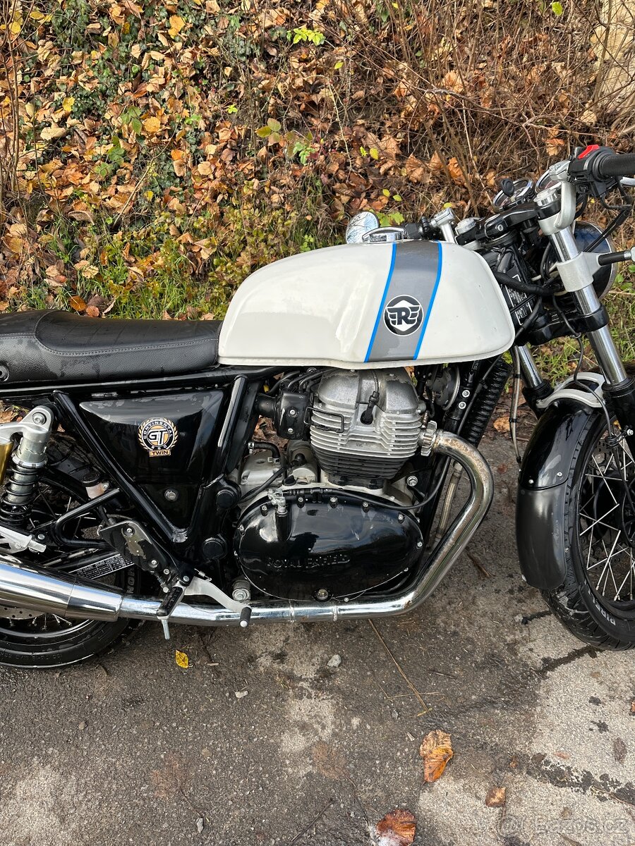 royal enfield gt650 top stav, custom coffee racer - 3