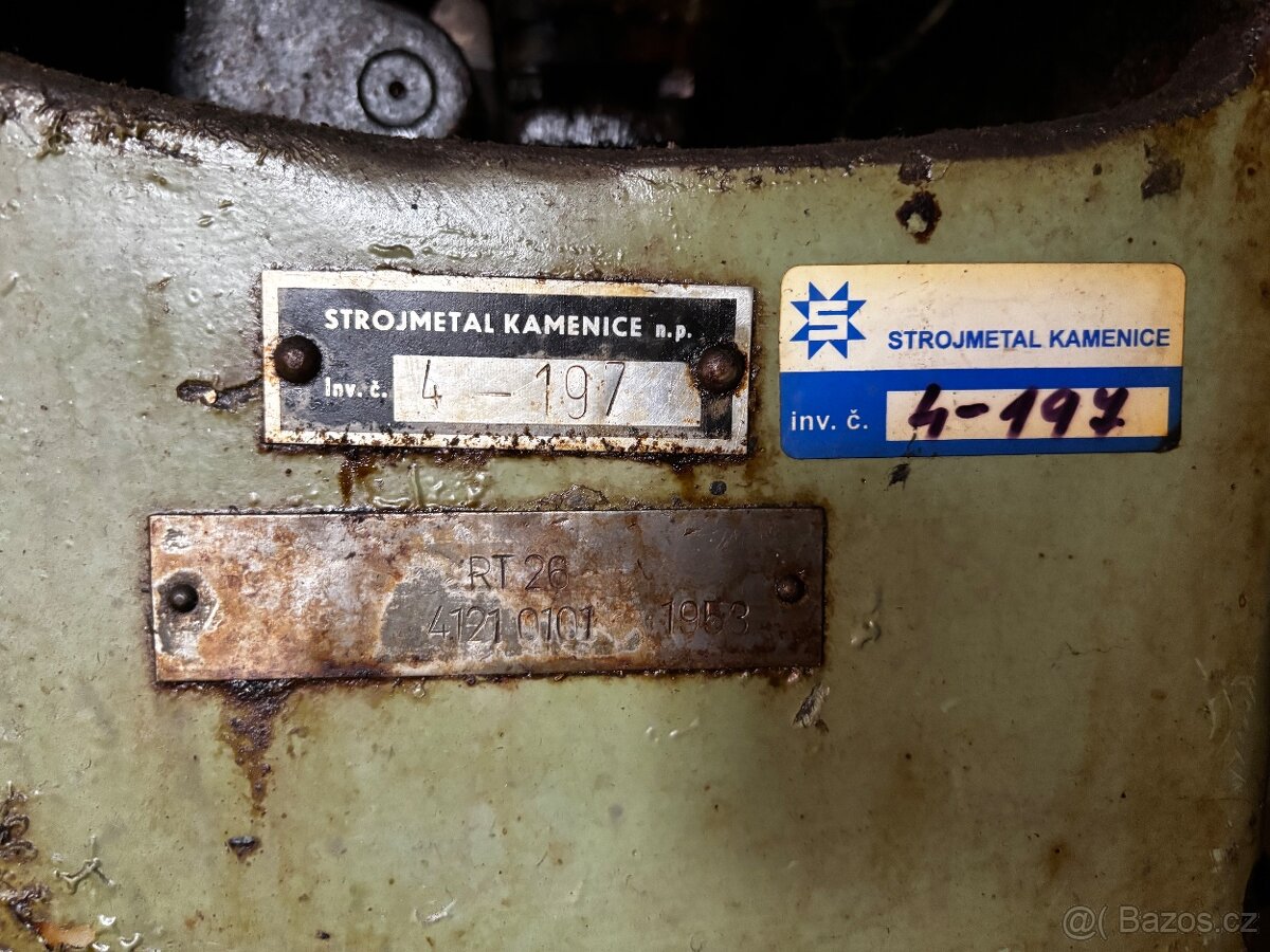 Prodám soustruh RT26 (1953) - 3