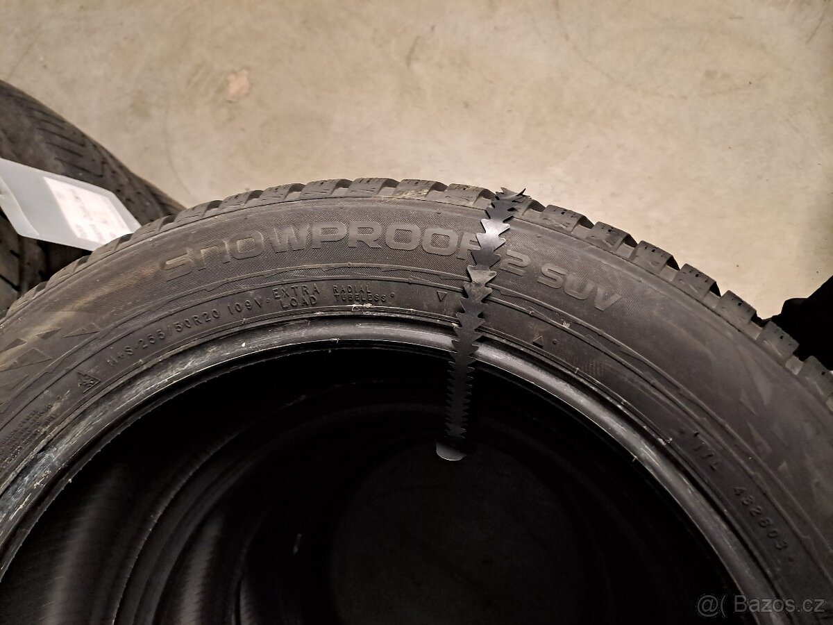 4x nové zimní pneumatiky Nokian Tyres Snowproof 2 255/50 R20 - 3