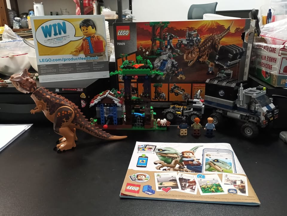 LEGO Jurassic World 75929 Carnotaurus Gyrosphere Escape +n+b - 3