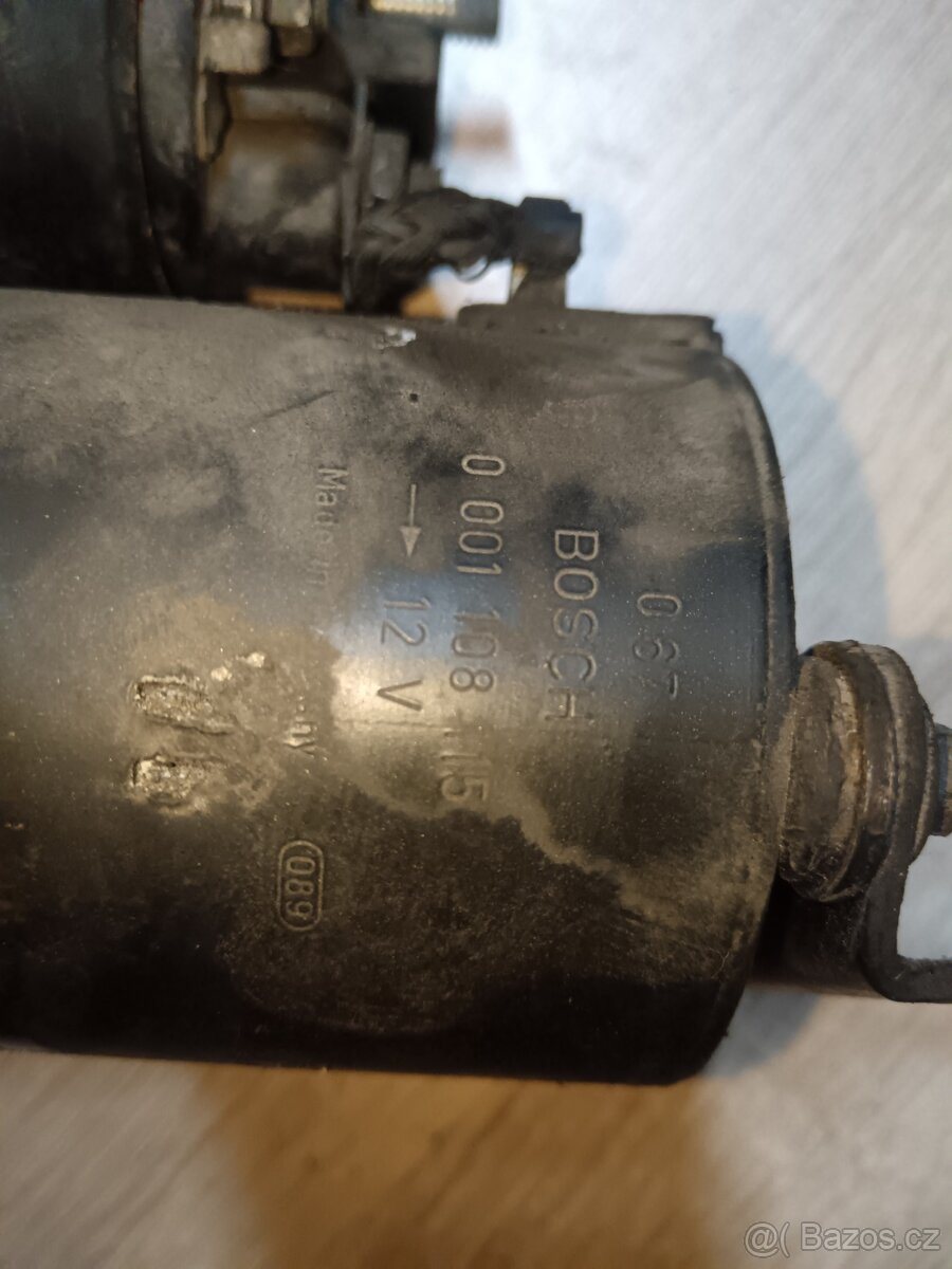 E36 M50B25 startér Bosch - 3
