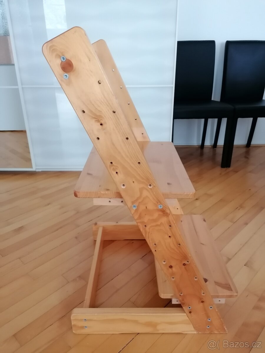 Dřevěná rostoucí židle - 3