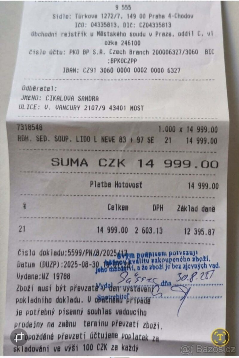 SUMA SEDACÍ SEDAČKA - 3