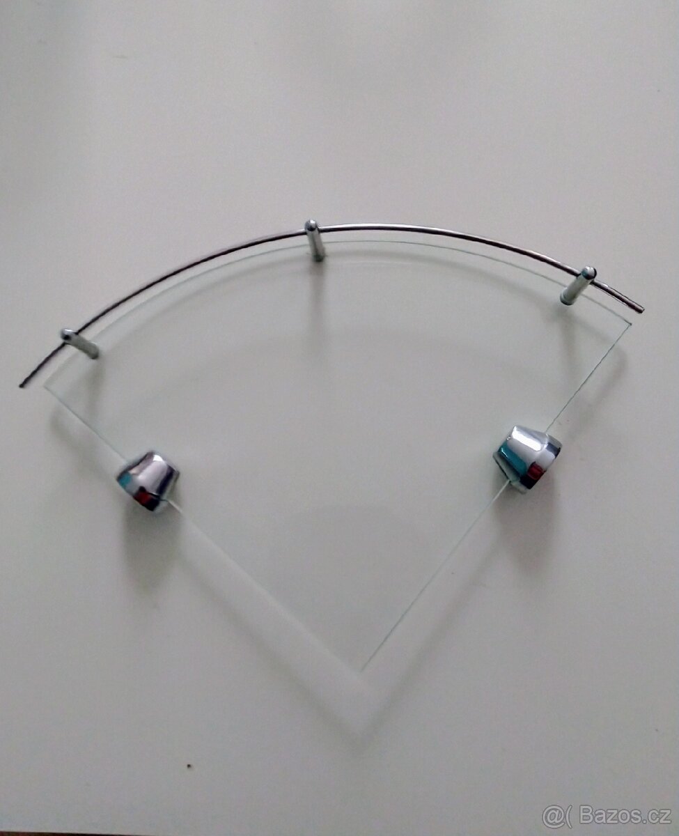 Rohová polička se zábradlím - 3