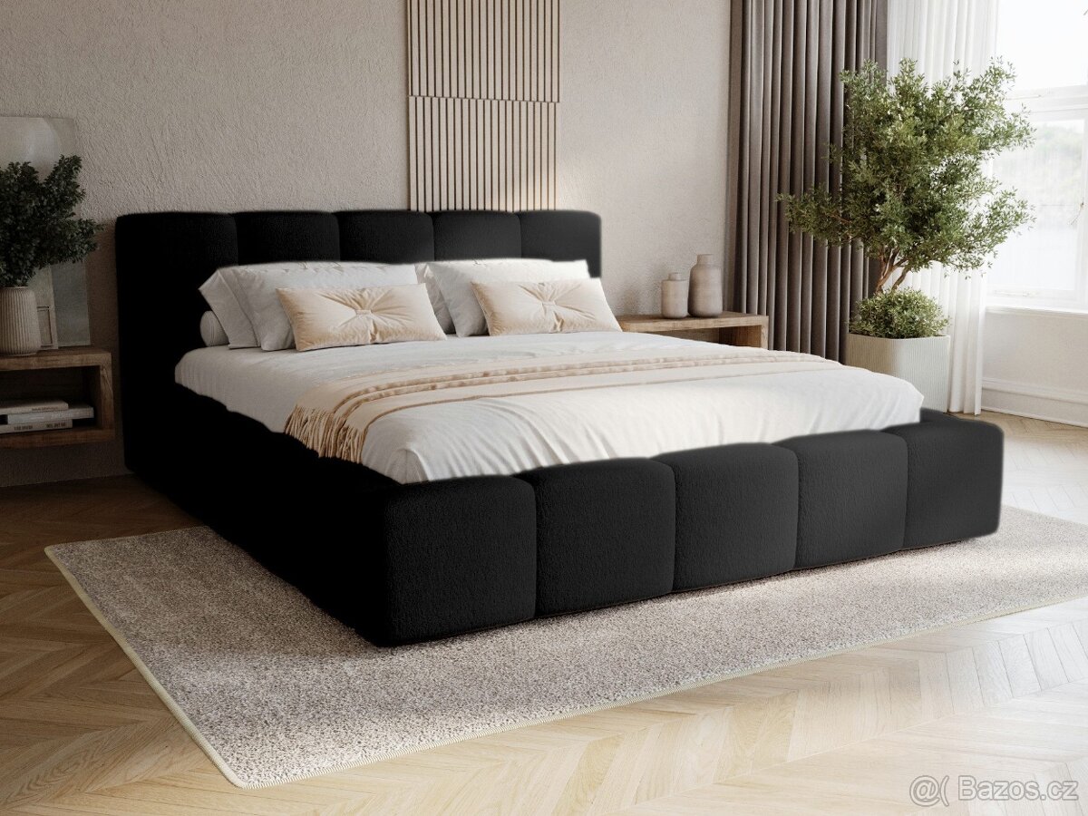Čalouněná postel Ester 3 barvy 160/180x200cm Nová - 3