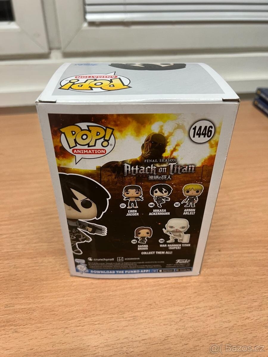 Funko Pop 1446 Attack on Titan Mikasa Ackerman - 3