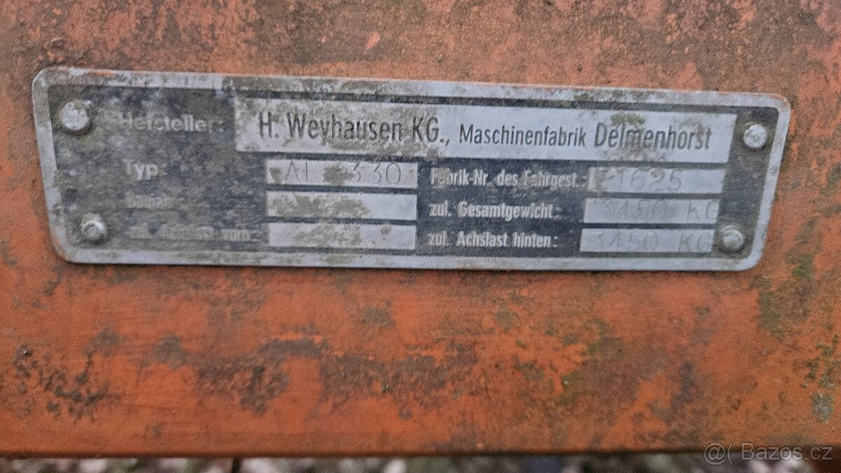 Nakladač ATLAS tažený za traktor - 3