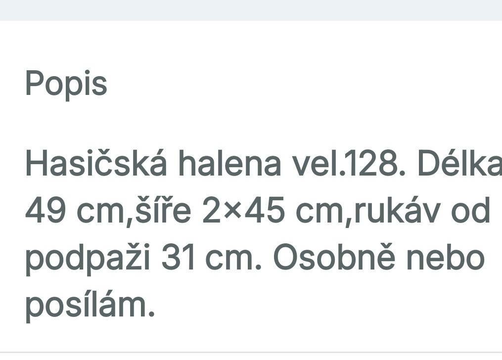 Karnevalový kostým Hasič - 3