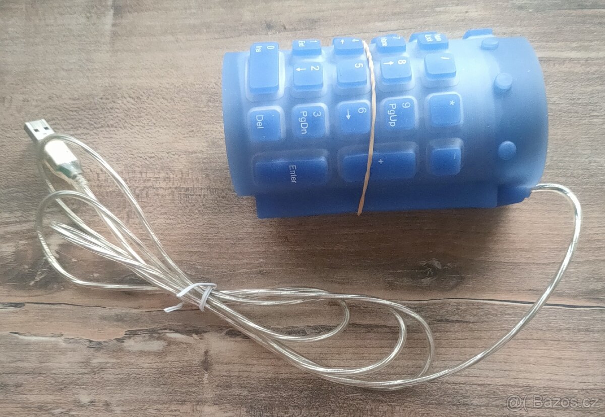 Silikonová klávesnice USB česká voděodolná - 3