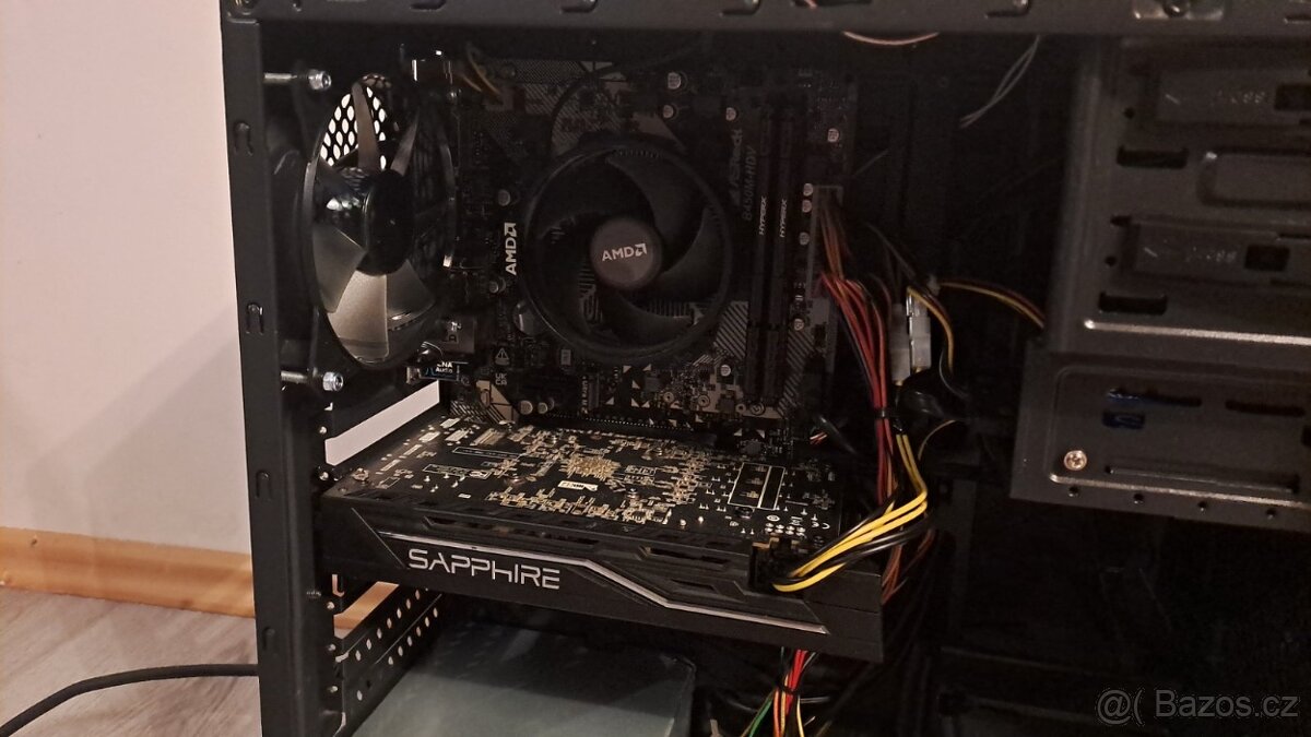 Herní pc-ryzen 5 1600-rx470 8gb - 3