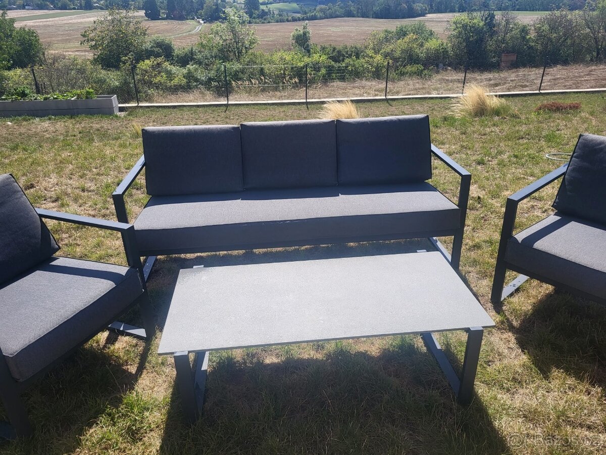 Zahradní sestava VONGE 5 osob černá - 3