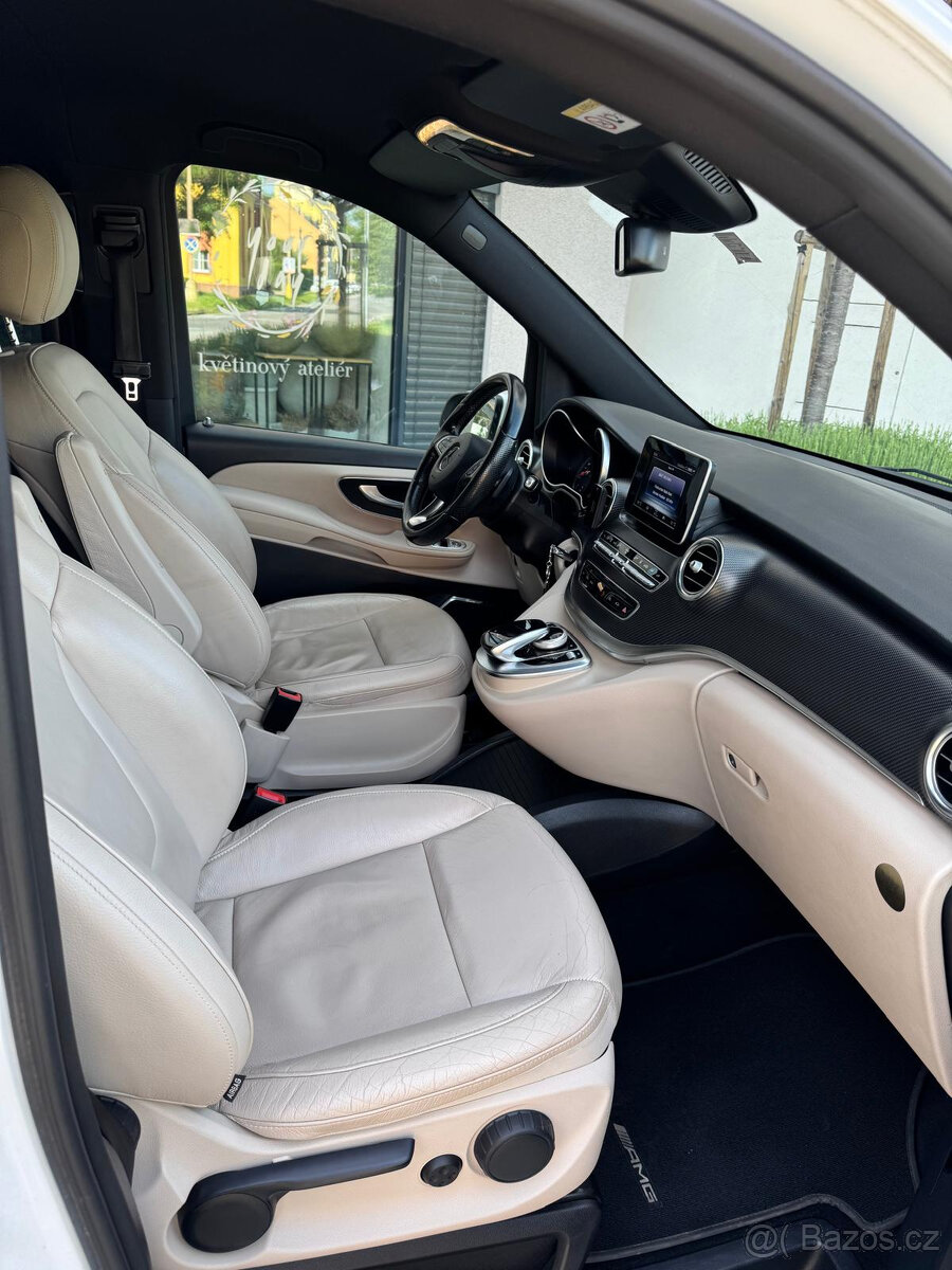 V250d AMG paket full LED kamery ACC webasto BURMASTER tažne - 3