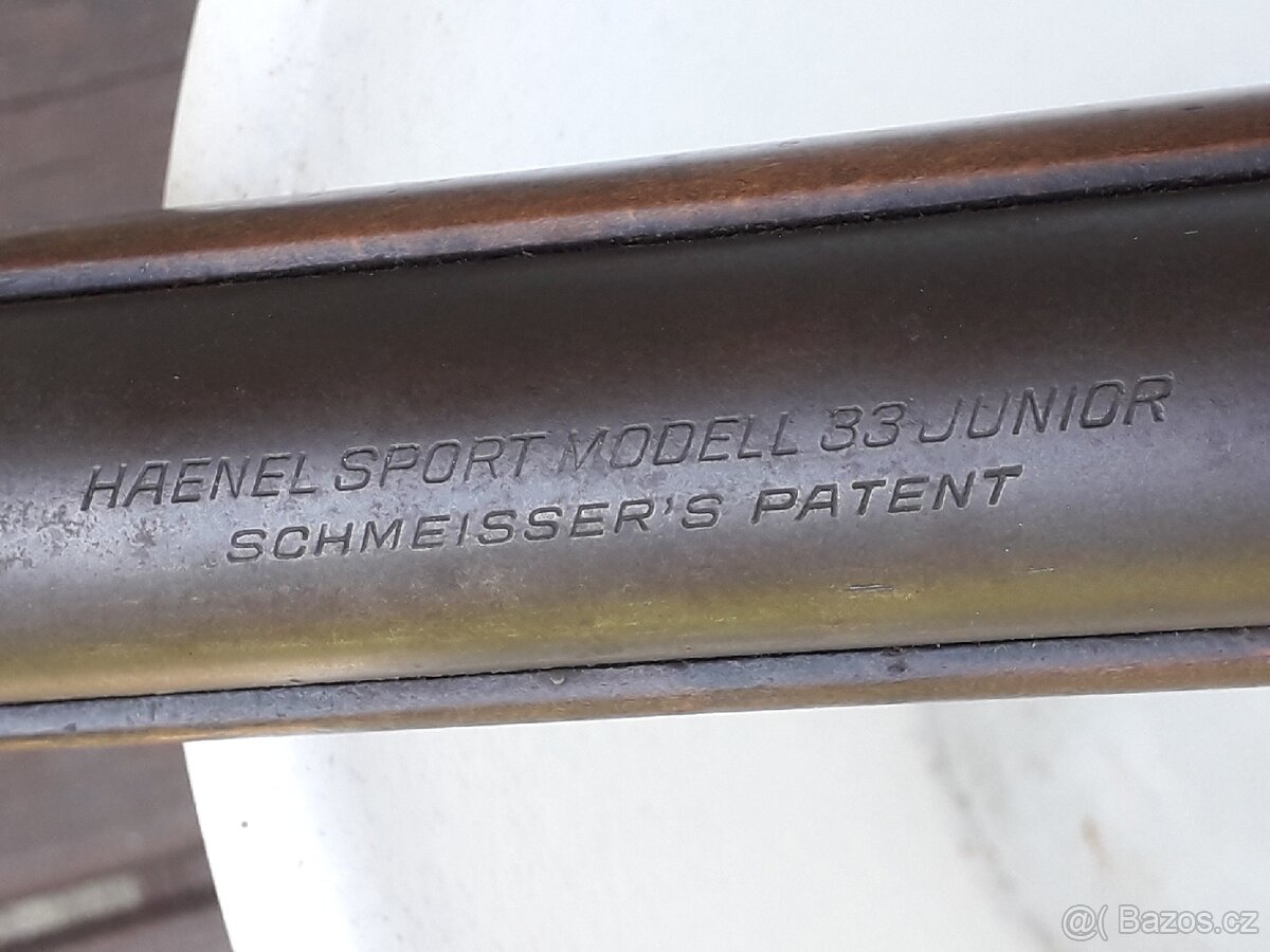 Haenel Sport Modell 33 Junior Schmeisser Patent - 3