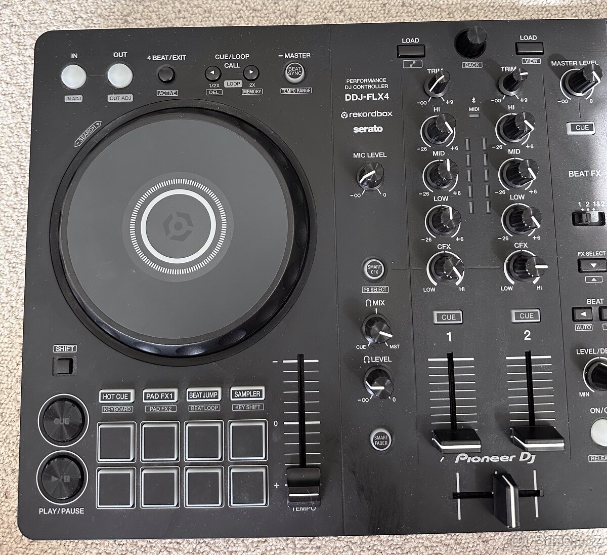 Pioneer DJ DDJ-FLX4 + sluchátka Audio-Technica ATH-M40x - 3
