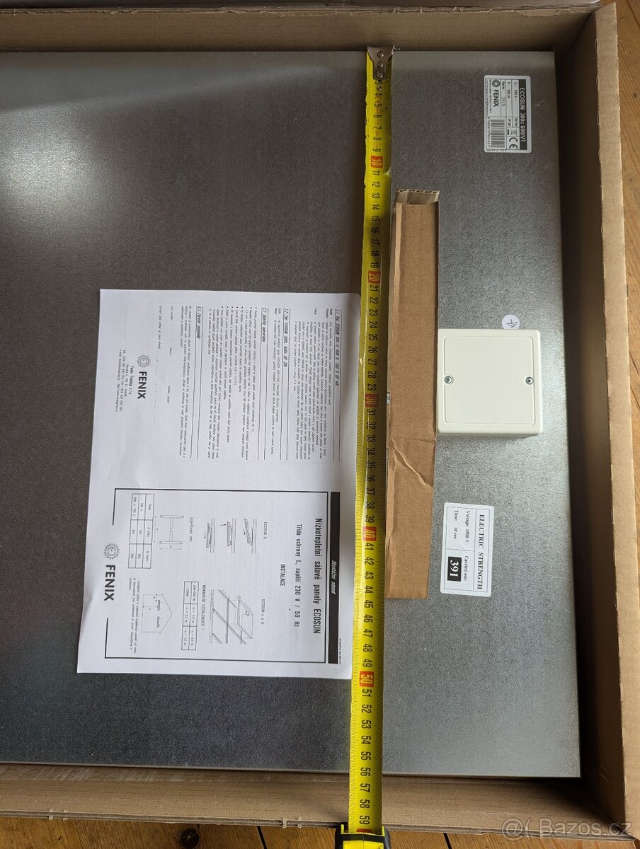 Sálavý panel Ecosun 300c 600/VT - 3