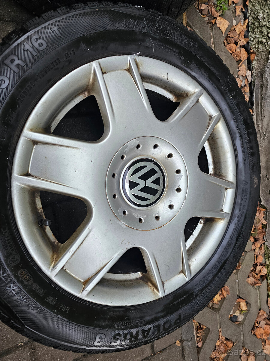 ALU kola zimní VW Golf 4 Bora 5x100 R16 - 3