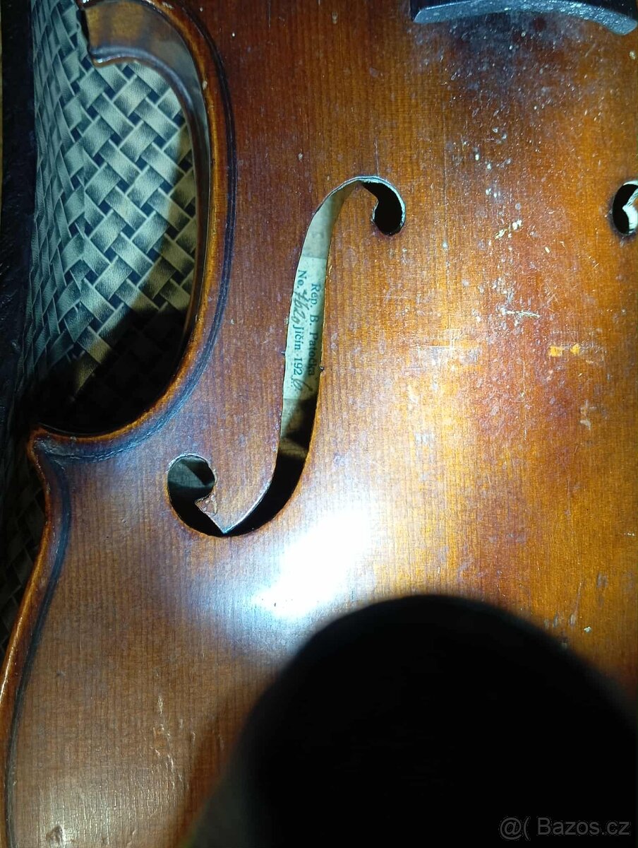Starožitné housle Pána Benjamina Patočky - 3