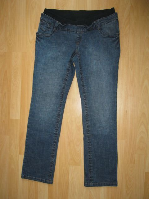 Krásné skoro nové těhotenské džíny + 2 tuniky - 3