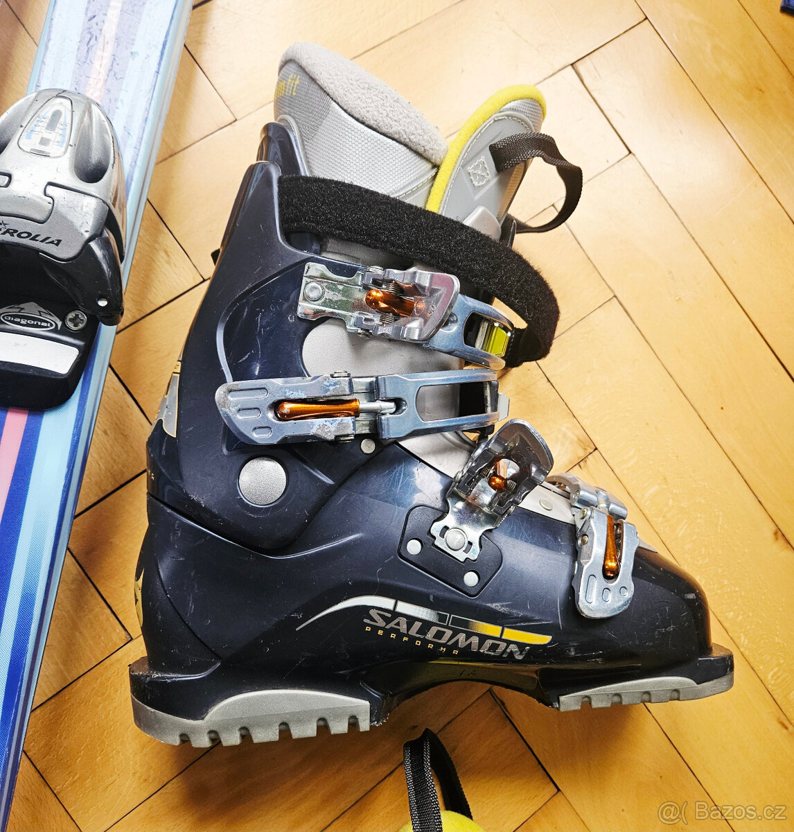 Kompletní lyžařský set (lyže, boty, hole) - 3