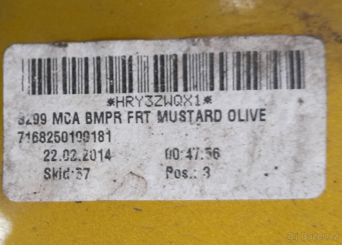 Ford Fiesta VI , rok 2013- přední nárazník - 3