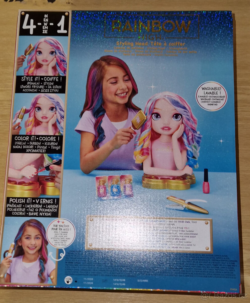 Rainbow High Hlava na česaní NOVÁ - 3