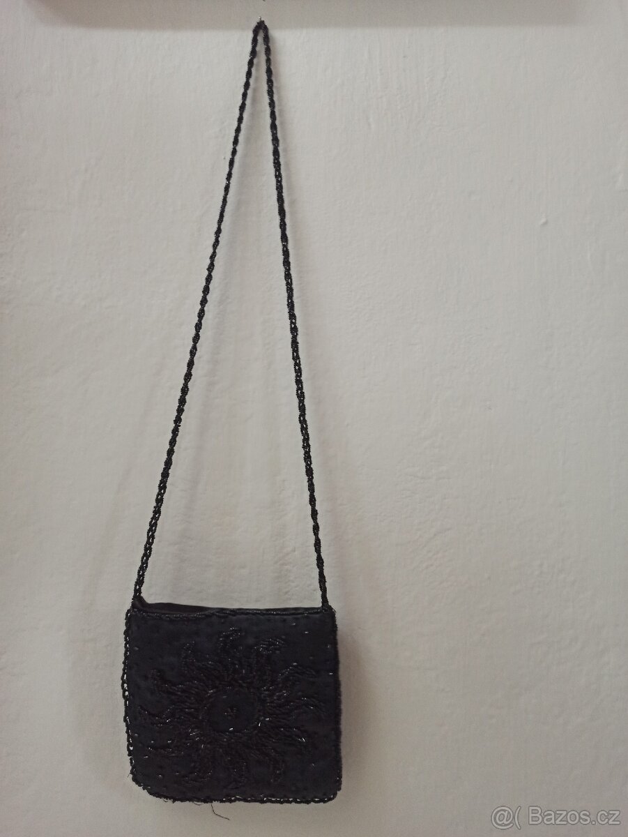 Kabelka korálková retro - 3