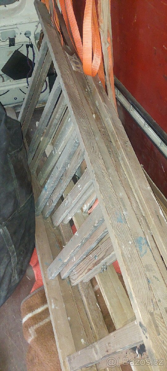 Stare drevene stafle ruzne velikosti - 3