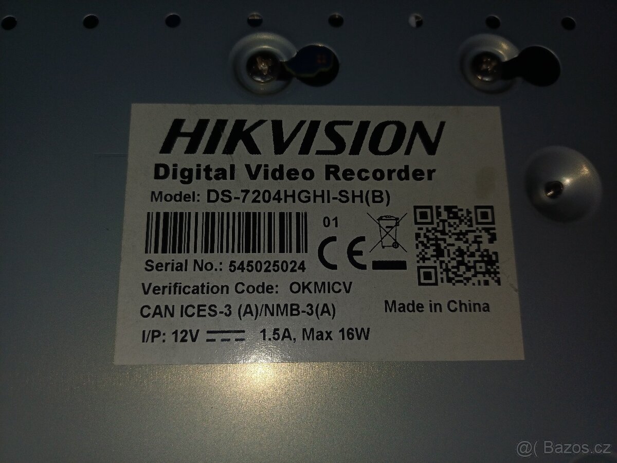 Digital Video Rekorder HIKVISION - 3