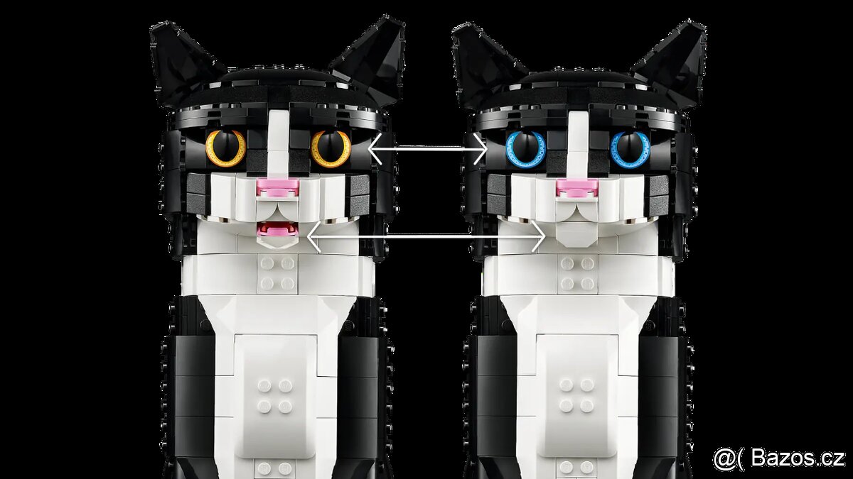 LEGO 21349 Černobílá kočka - 3