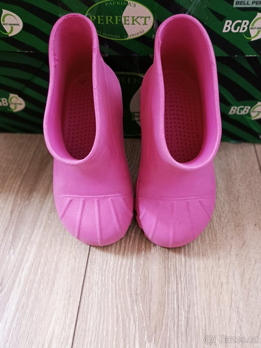 Holínky 27 Mimoň A holínky Flame, Bačkůrky - 3