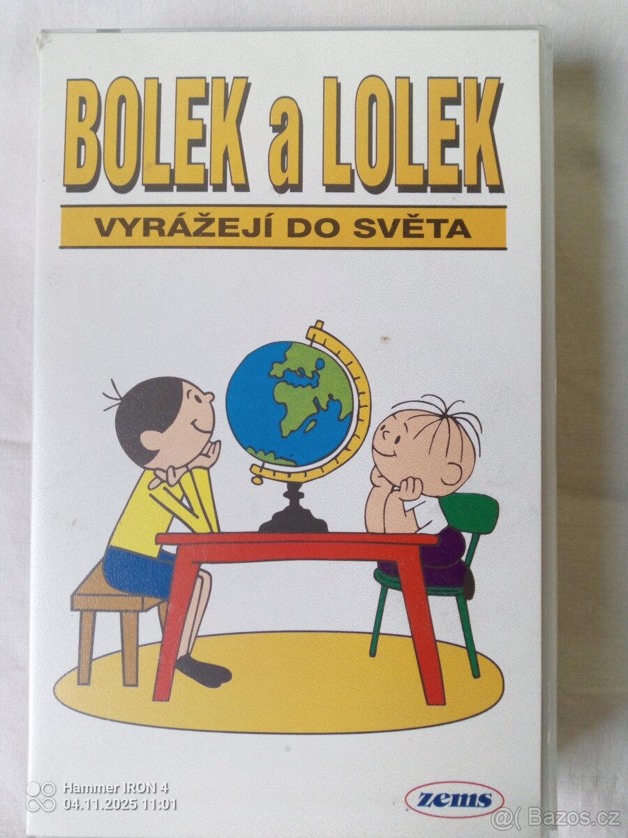 Retro kazety VHS 1 - 3