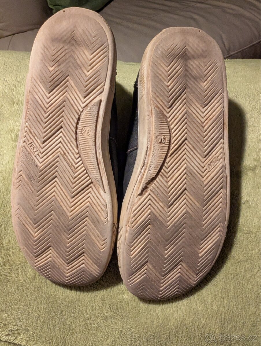 Kožené boty vel 34 - 3