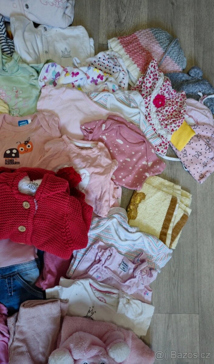 Balík oblečení na holčičku vel. 50/56 - 3