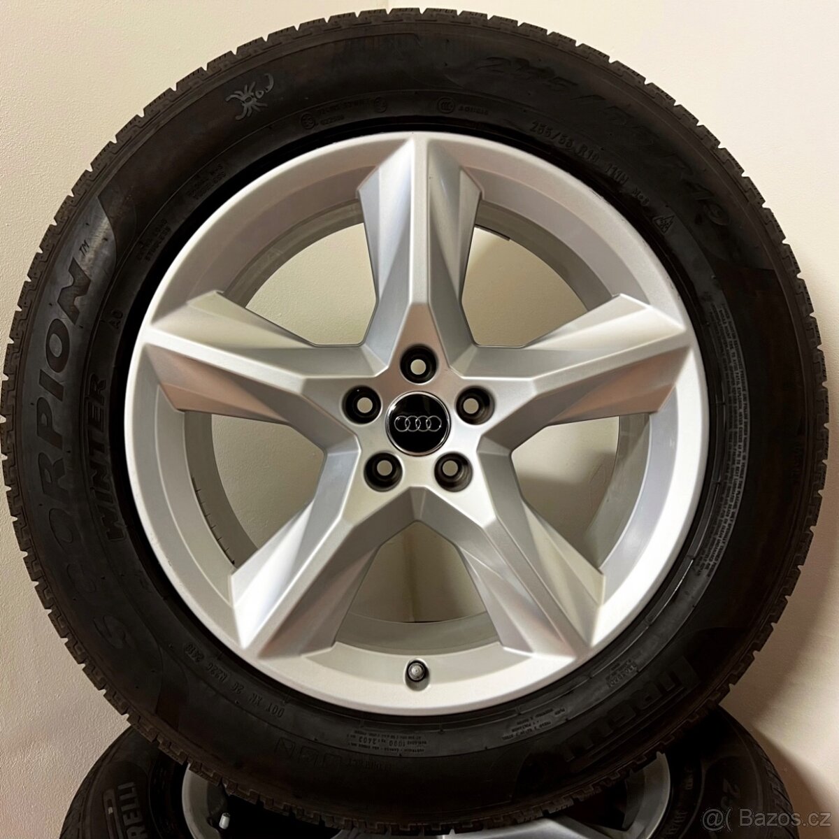 AUDI Q7 4M 5x112 R19 ET28+ZIMNÍ 255/55R19 7,5mm - 3
