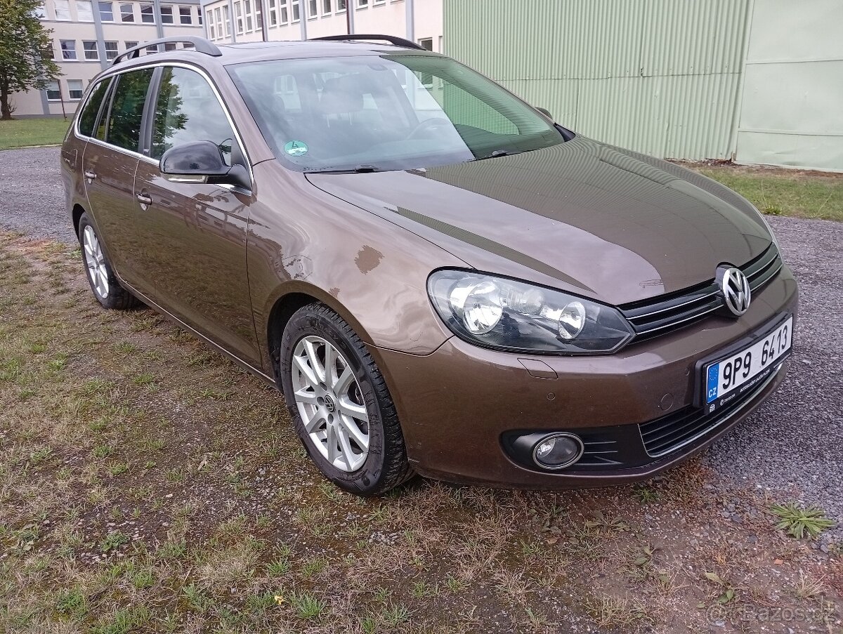 VW Golf VI kombi 2,0 103 kw po 1. majiteli z DE - 3