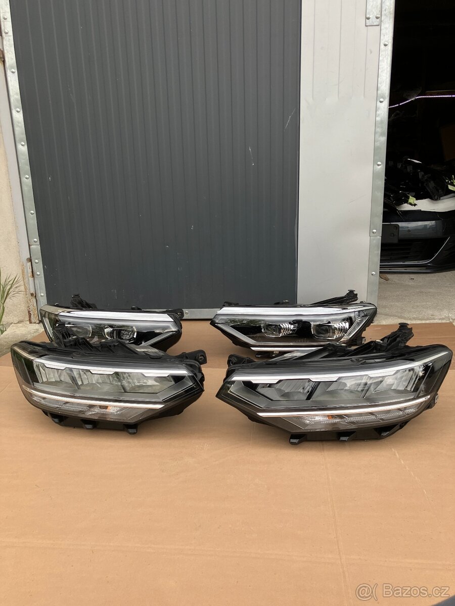 predni svetlo vw passat b8 lift prave leve LED - 3