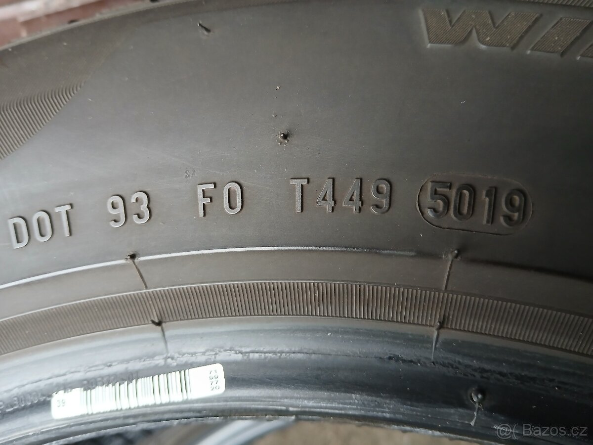 2ks zimní pneu 205/60 r16 - 3