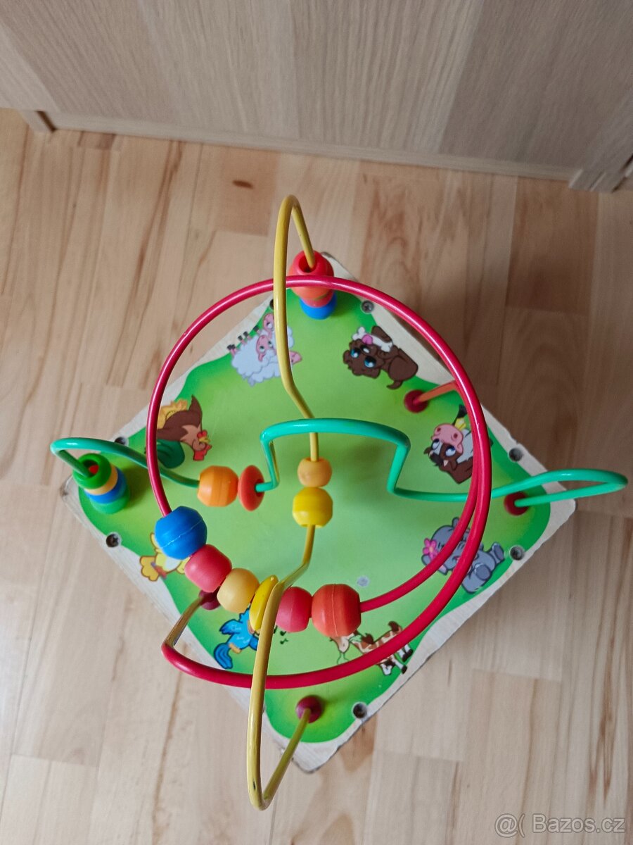 Dřevěná motorická kostka - 3