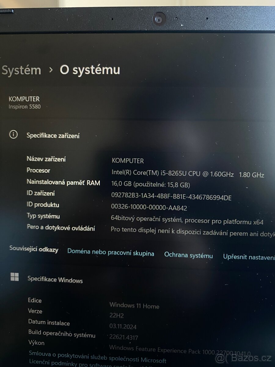 Dell inspirion 15 5000 - 3