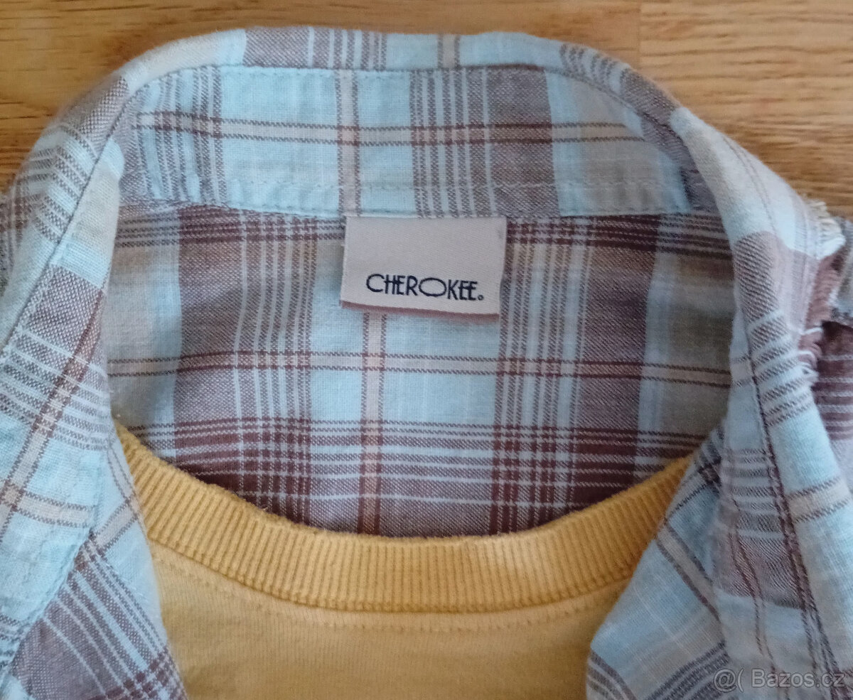 Košile zn. CHEROKEE, kr. rukáv vel. 5-6 let - 3