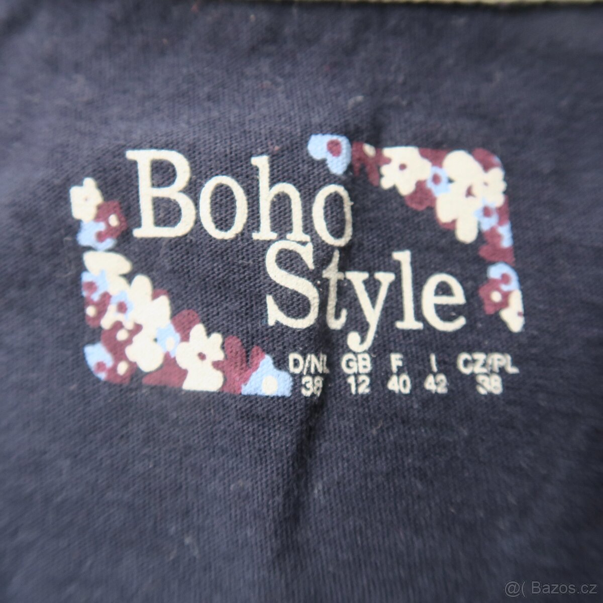 Modré tričko s dlouhým rukávem - 3