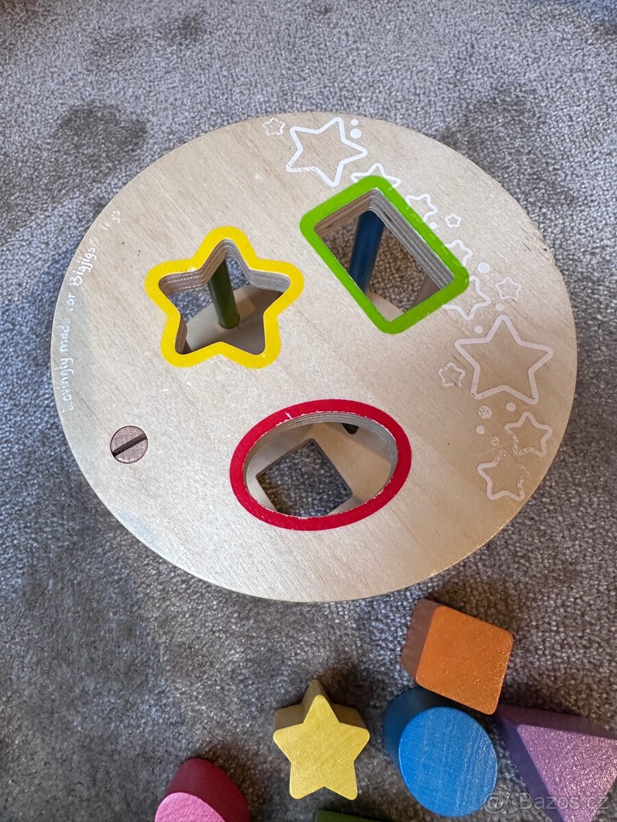 Senzorická hračka- vkládačka tvarů - 3