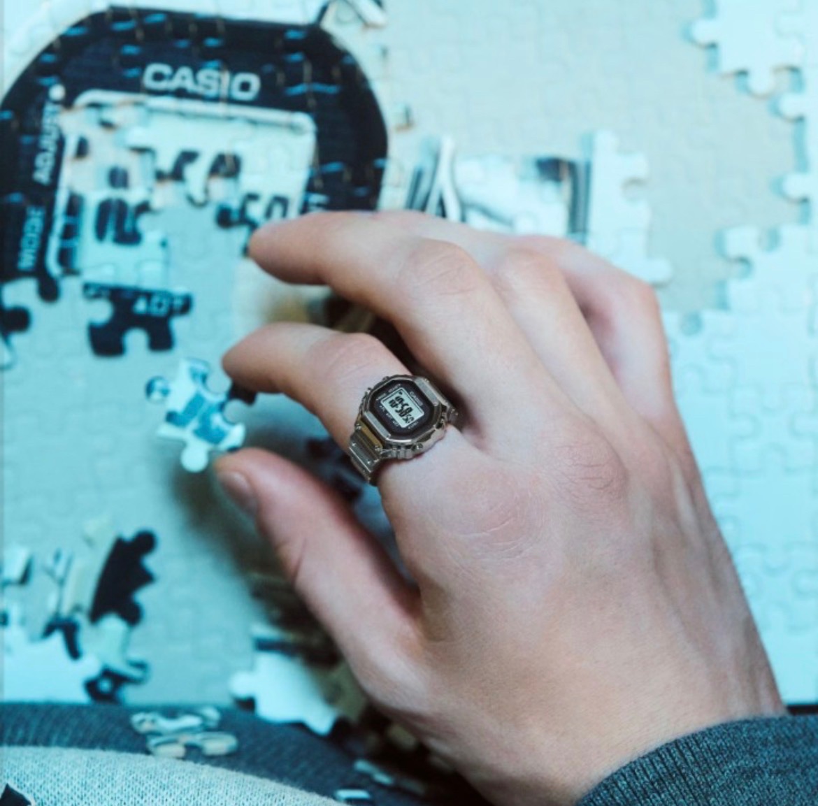 Casio 50th Anniversary Ring Watch CRW-001-1ER - 3