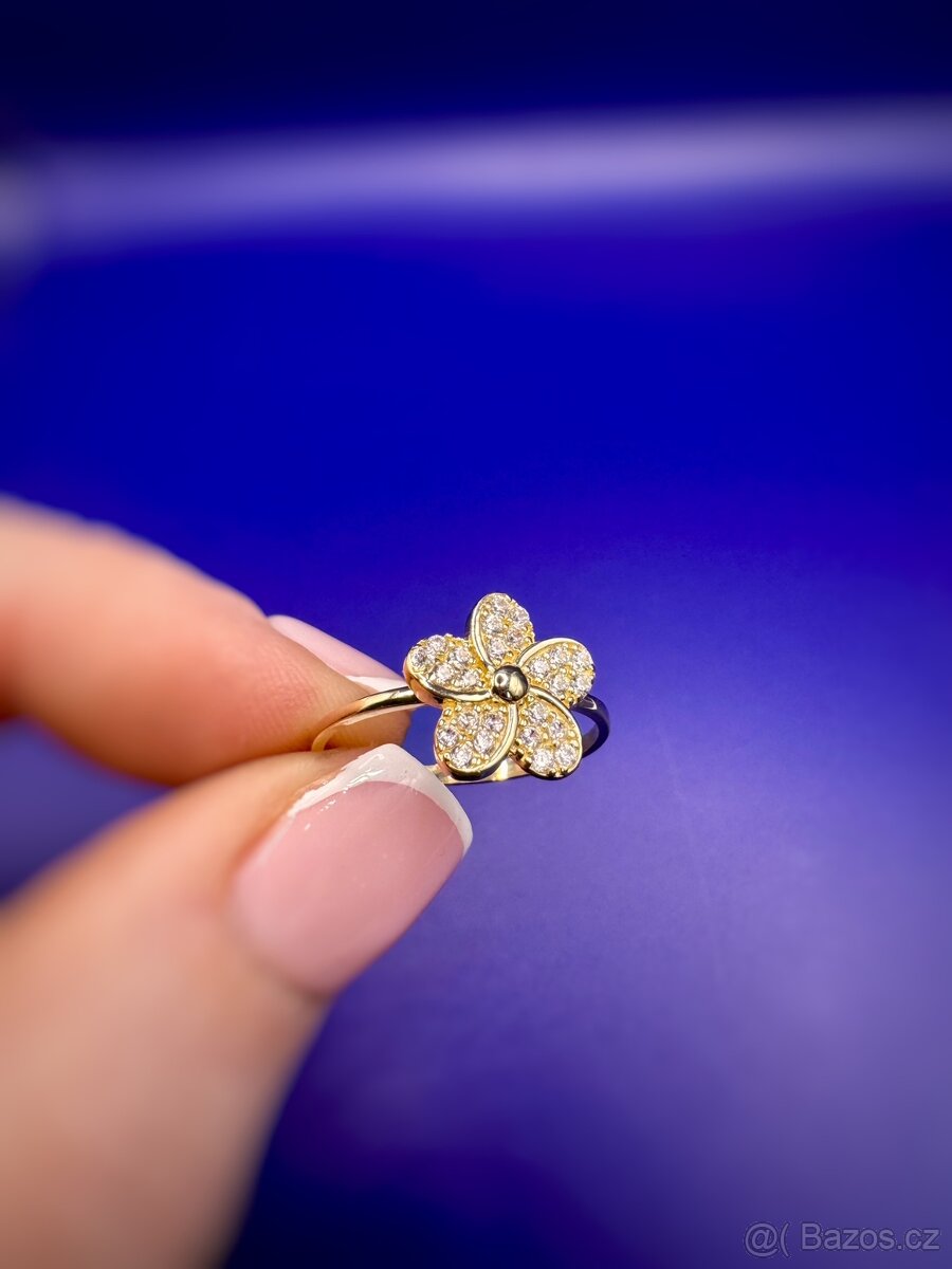 Zlatý prsten 585/1000 - 14 karátů,nový - 3