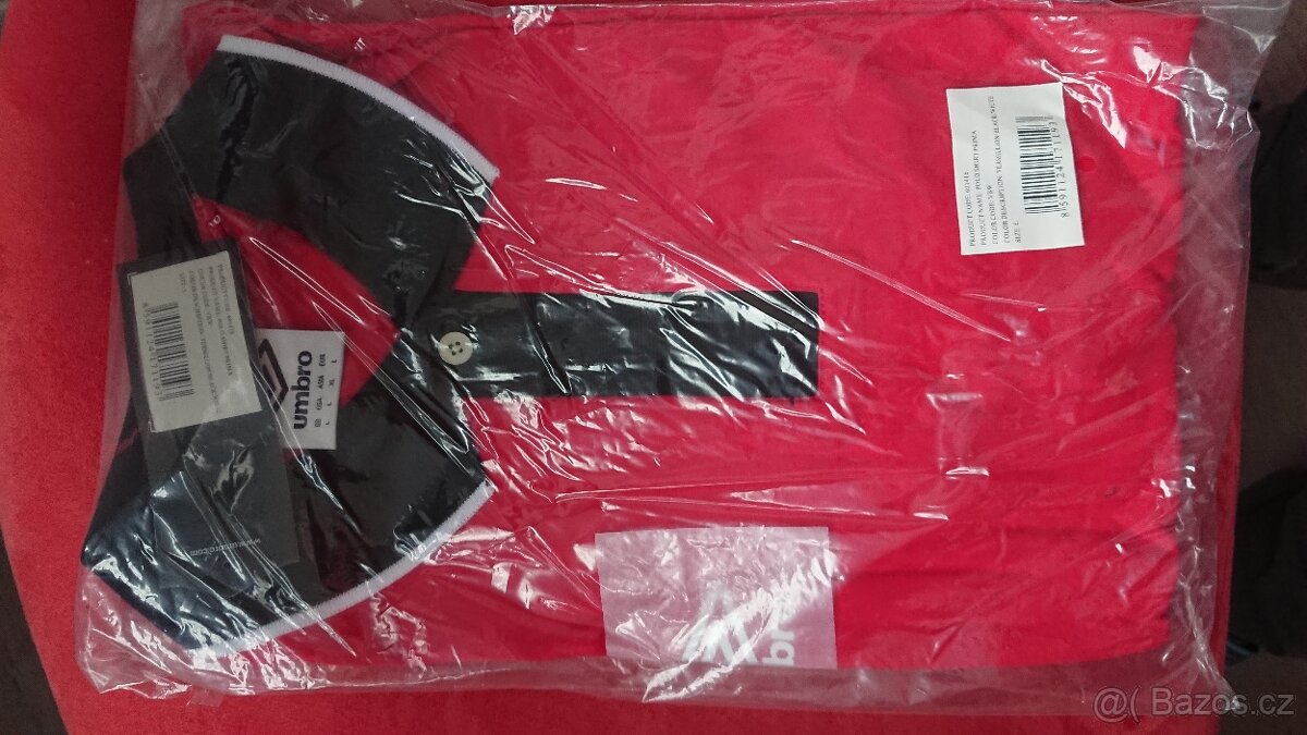 NOVÉ tričko s límečkem Umbro - 3