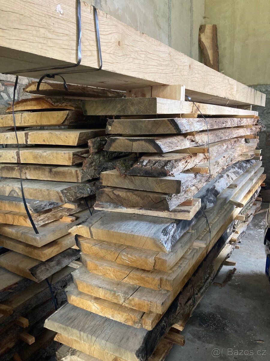 Stavební řezivo - hranoly fošny prkna latě trámy - 3
