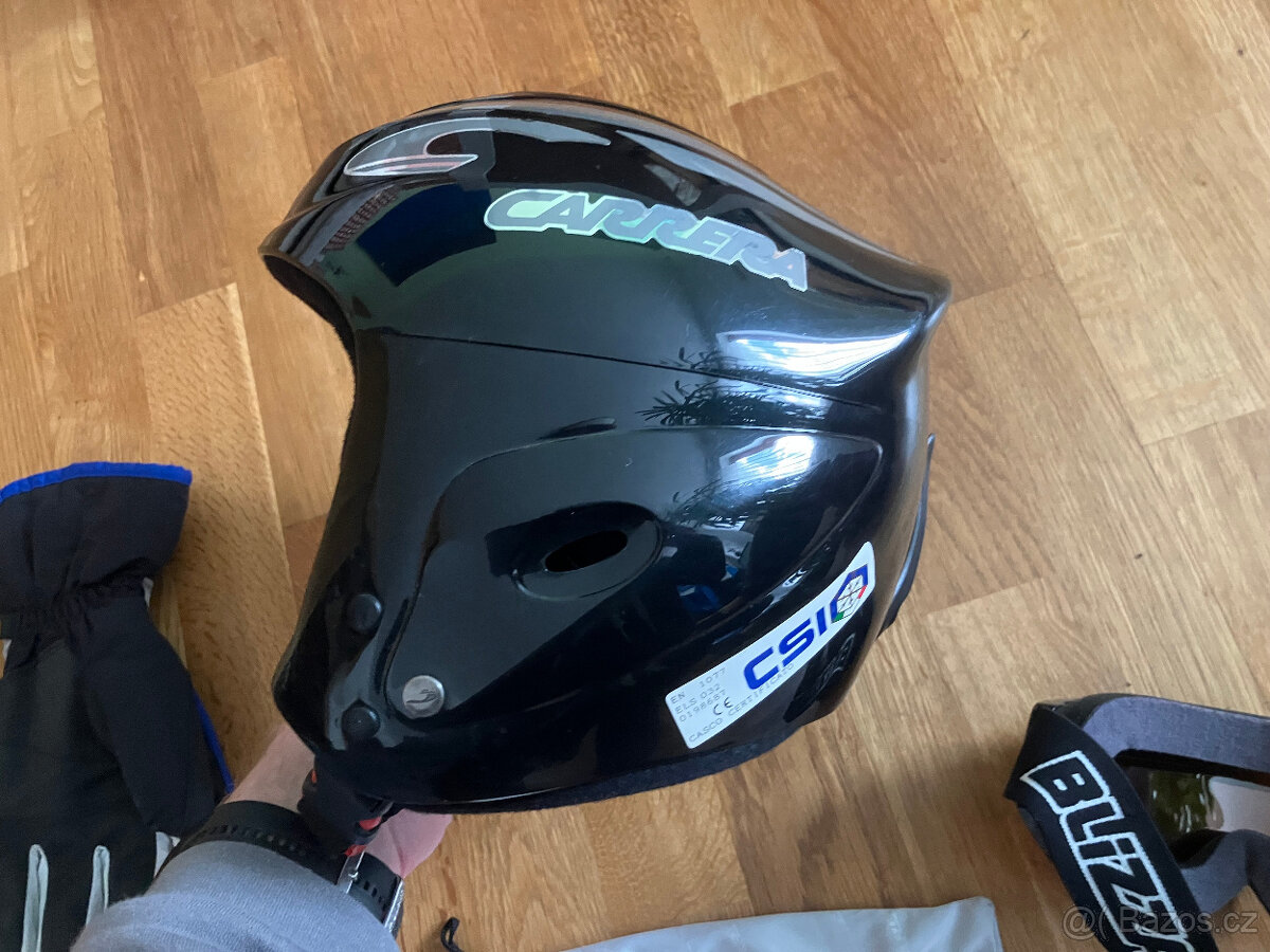 Sjezdovky Přilba + Brýle + Rukavice - 3