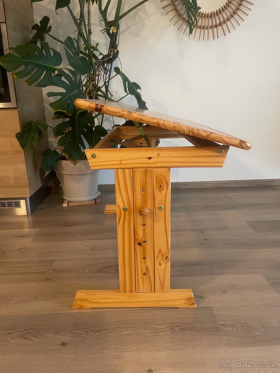 Školní stoleček z masivu - 3