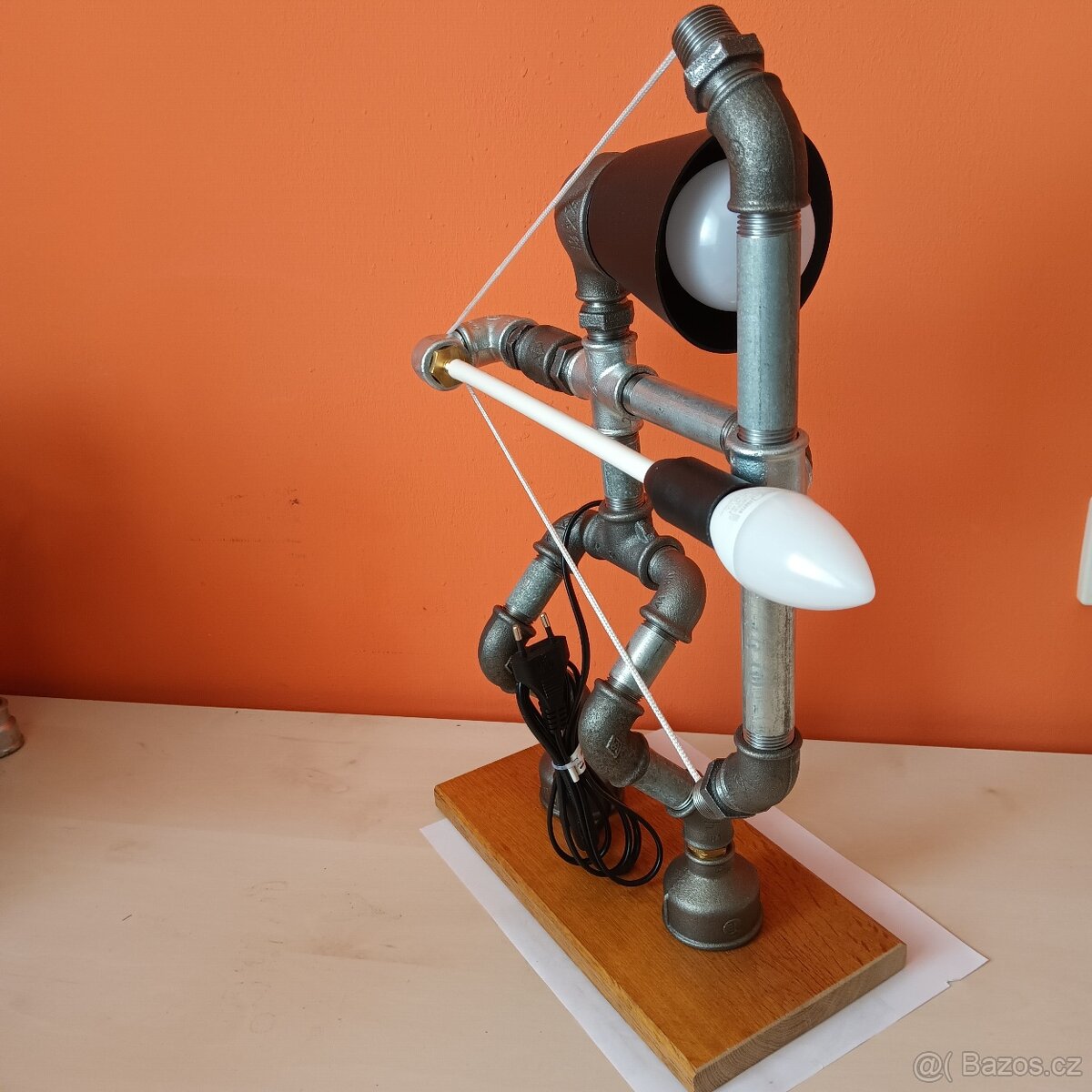 Dekorace robot lampy - 3